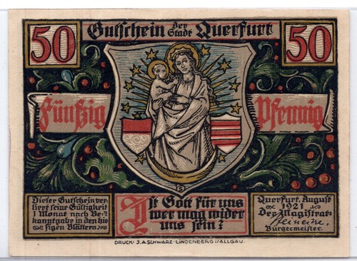 1921 germany querfurt - 1921,